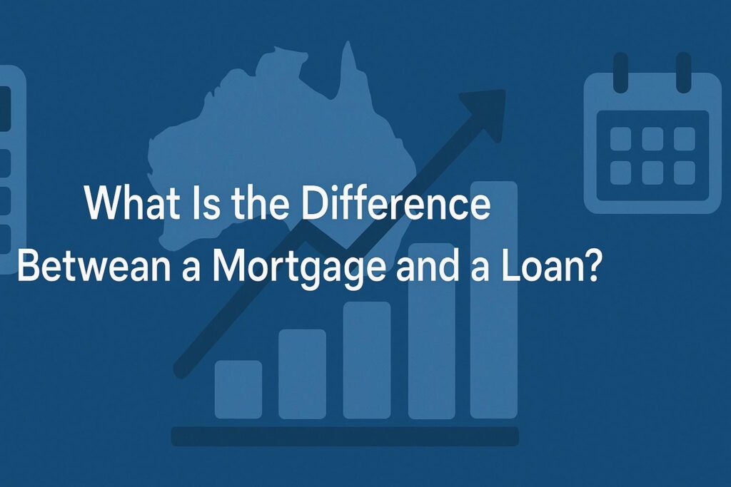 difference between a mortgage and a loan